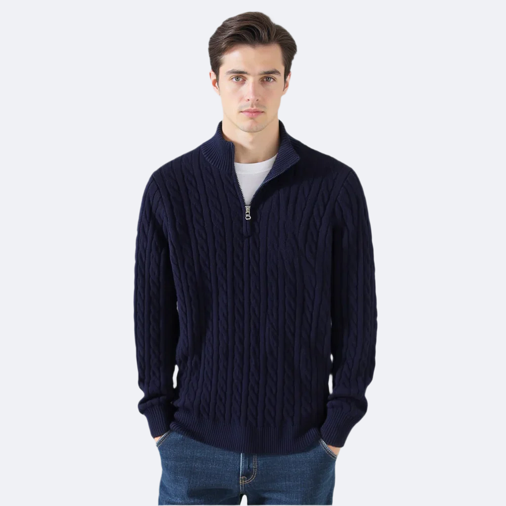 CONSTANCE - Half Zip Sweater