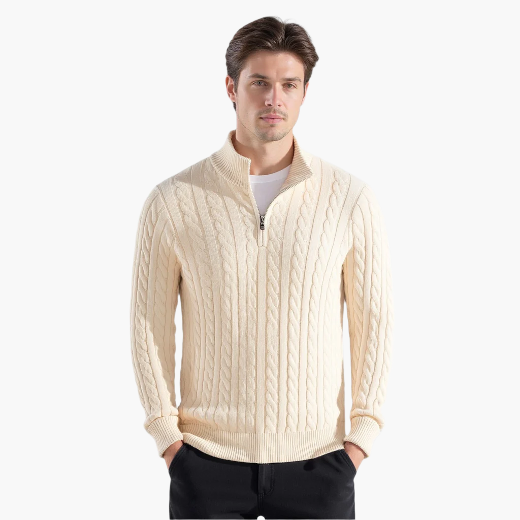CONSTANCE - Half Zip Sweater