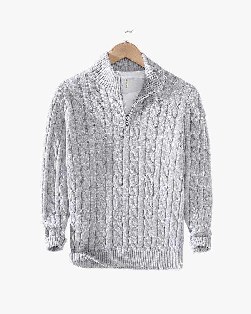 CONSTANCE - Half Zip Sweater