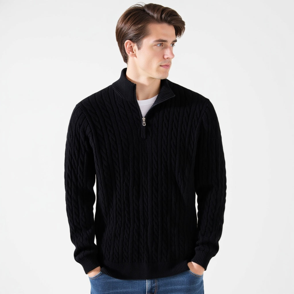 CONSTANCE - Half Zip Sweater