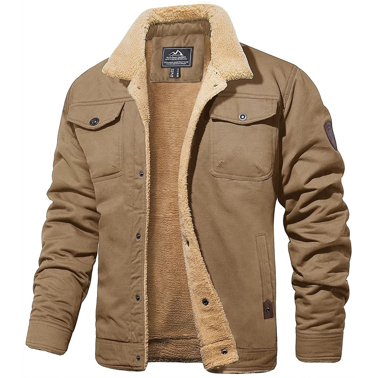 Casey - Fleece Bomber Jacket