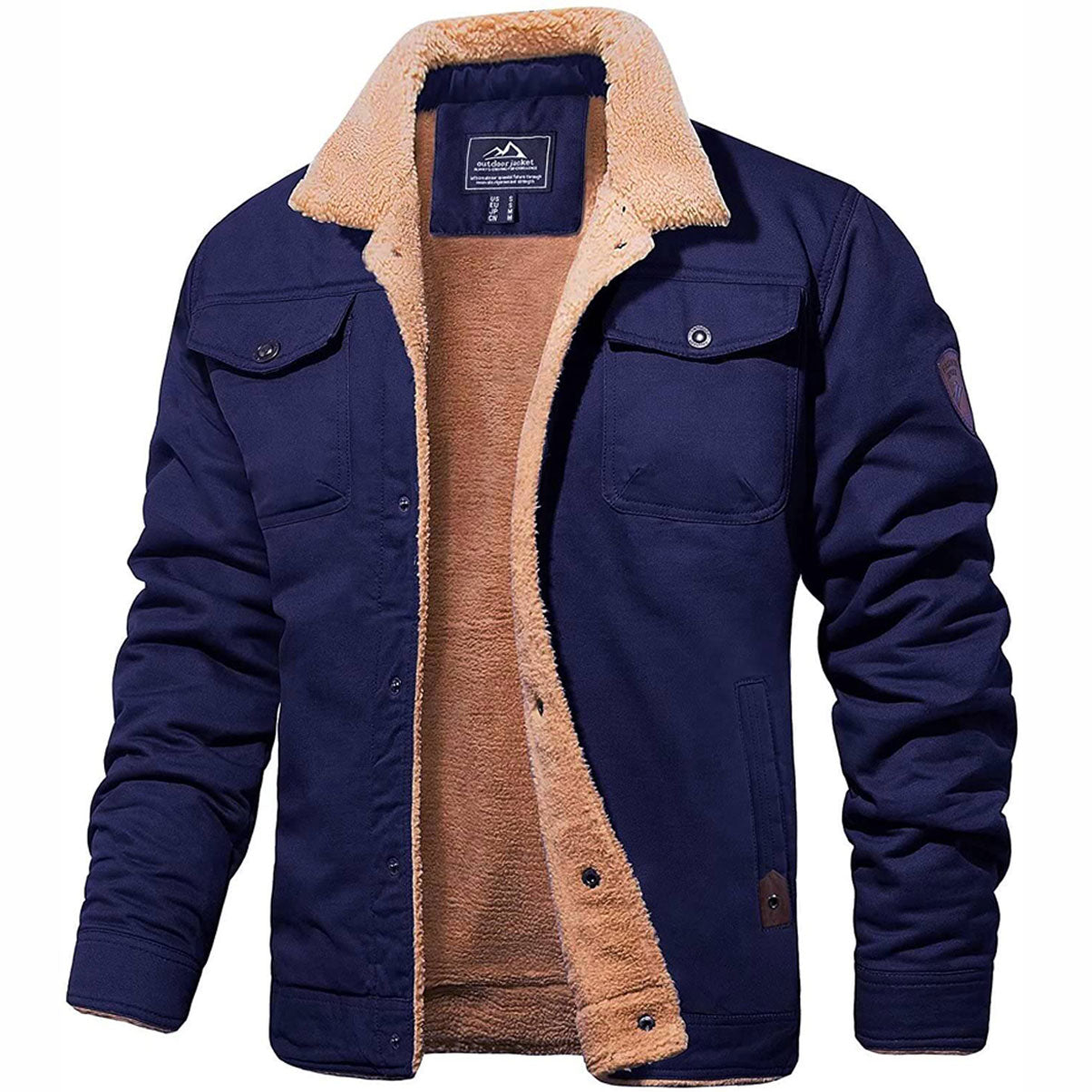 Casey - Fleece Bomber Jacket