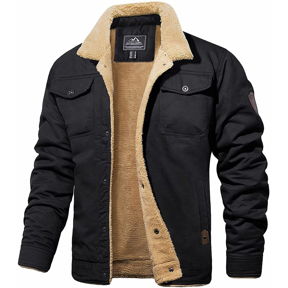 Casey - Fleece Bomber Jacket