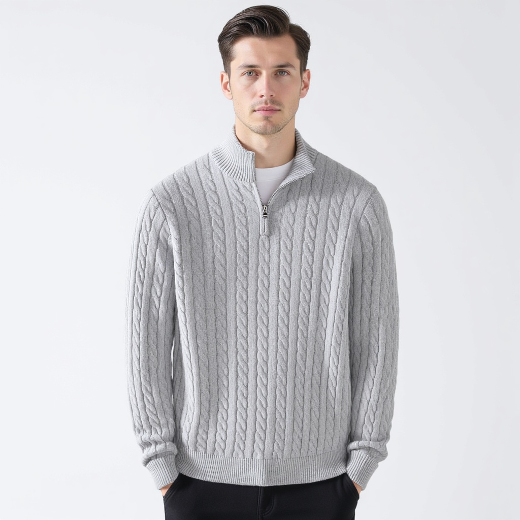 CONSTANCE - Half Zip Sweater