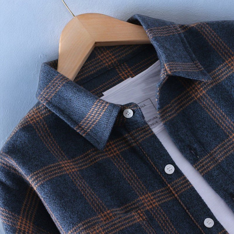 Timberline - Rustic Plaid Flannel Shirt