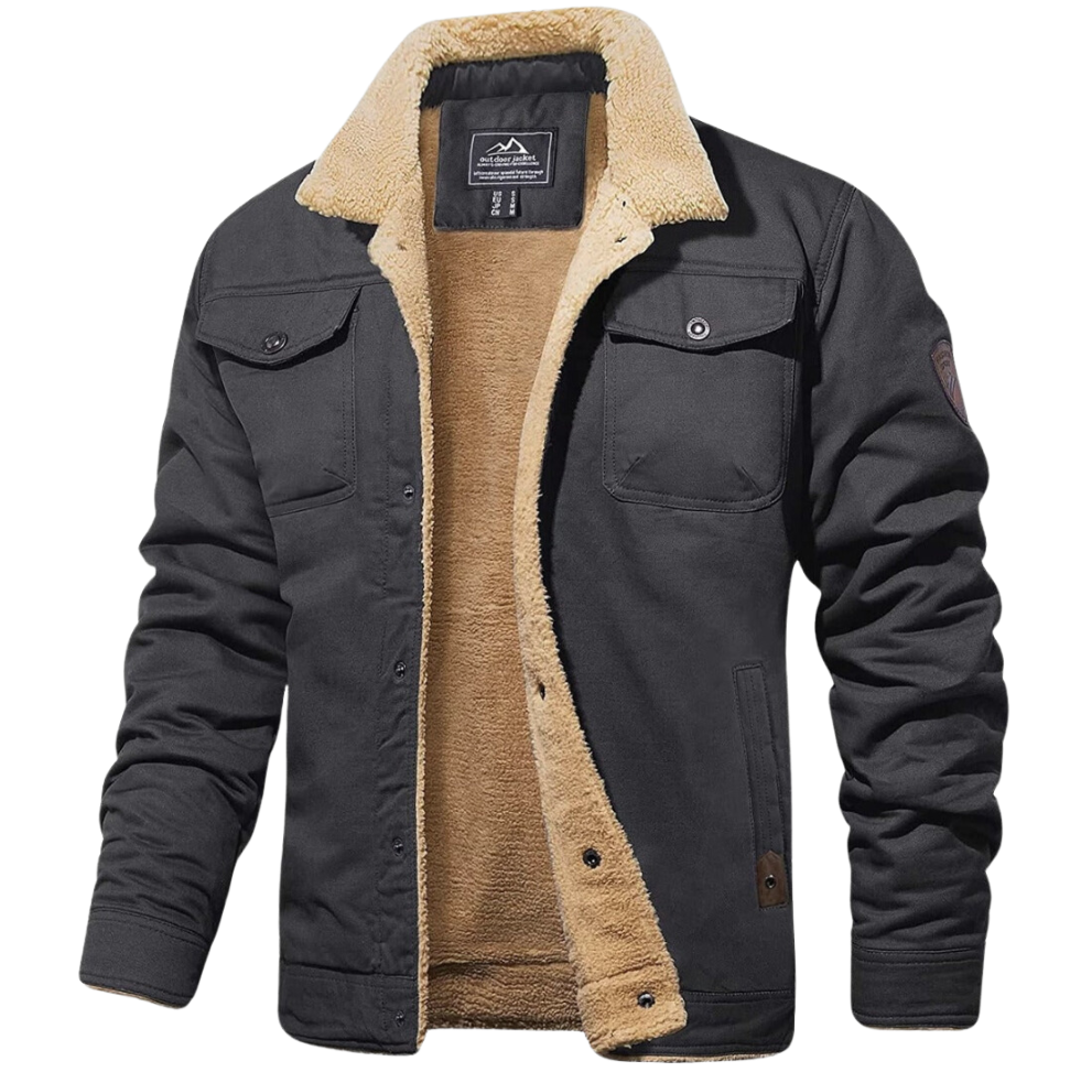 Casey - Fleece Bomber Jacket