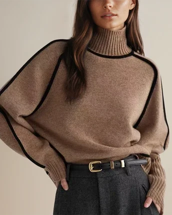 Emilie - Soft Cashmere Turtleneck