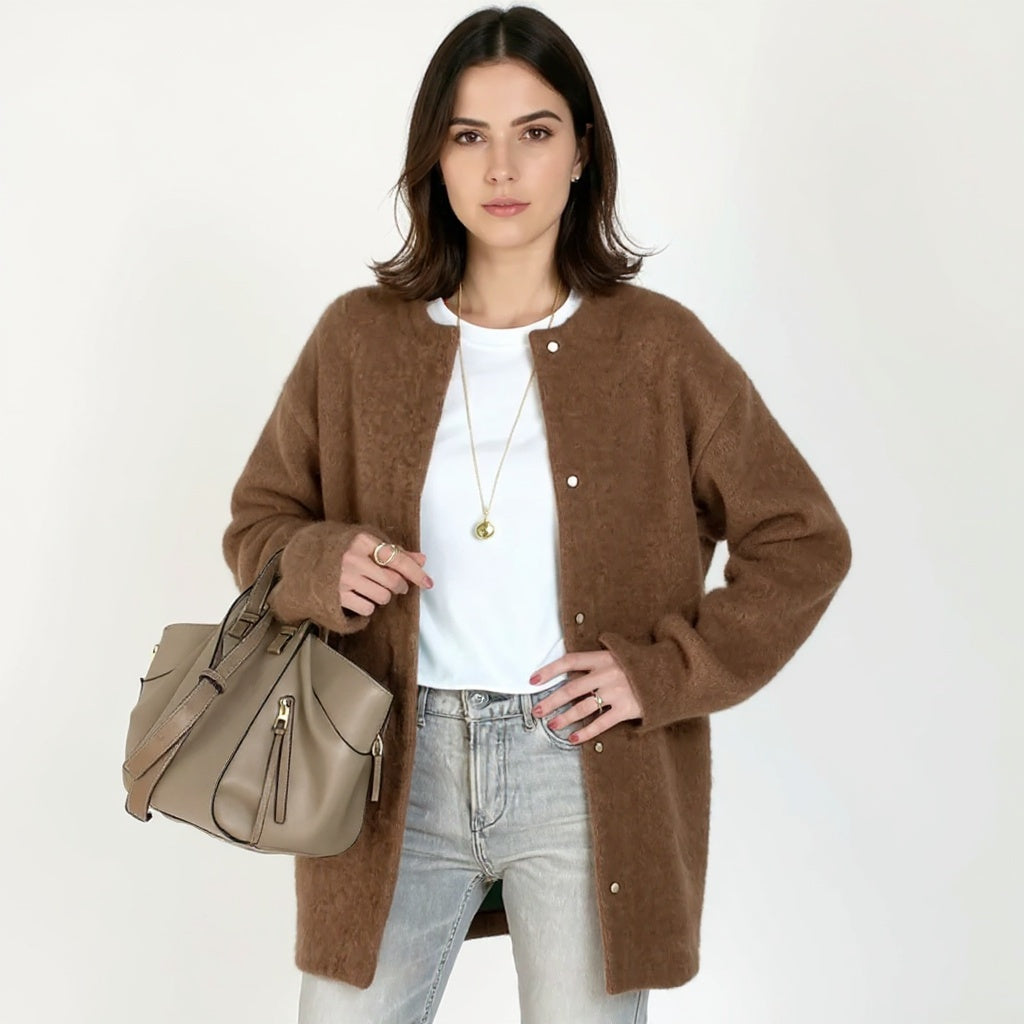 Vanna - Elegant Knit Jacket