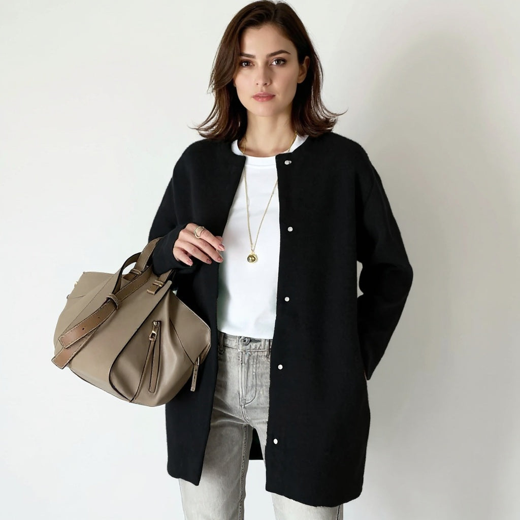 Vanna - Elegant Knit Jacket