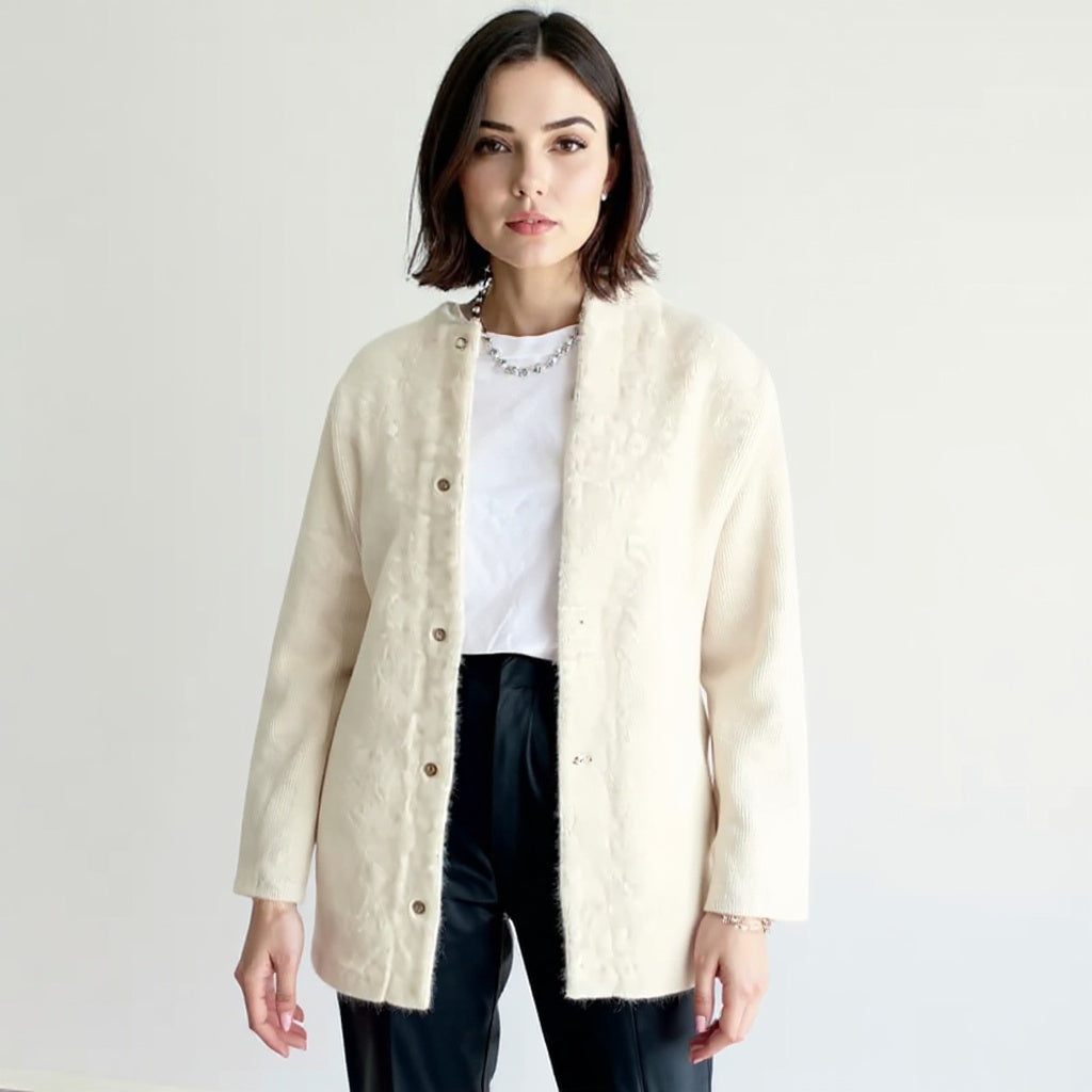 Vanna - Elegant Knit Jacket