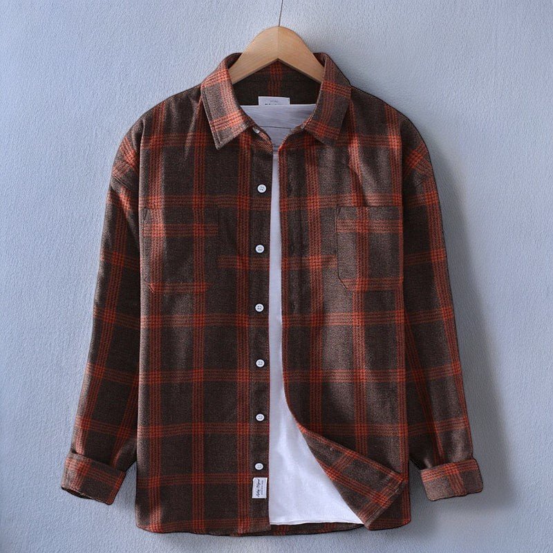 Timberline - Rustic Plaid Flannel Shirt