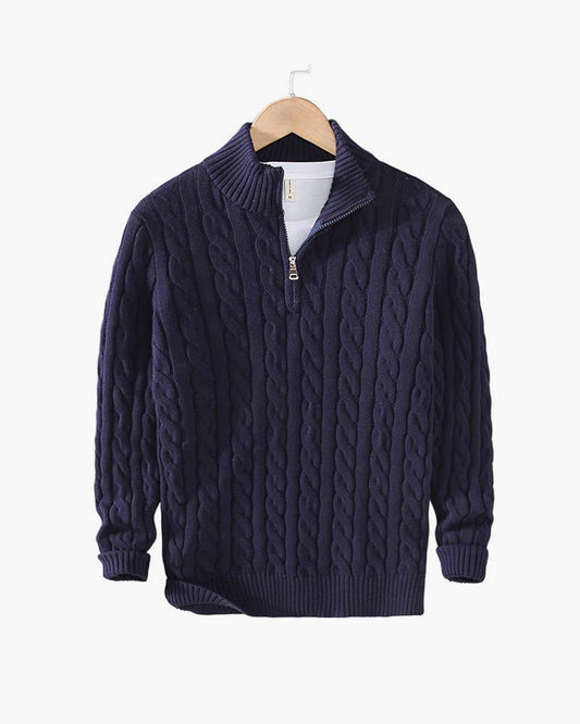 CONSTANCE - Half Zip Sweater