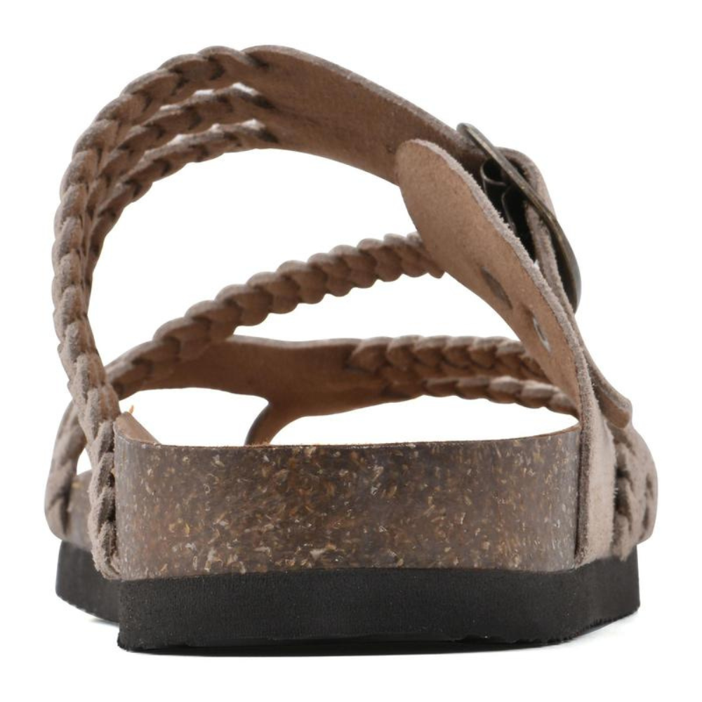 HAILEY | Braided Cork Sandals