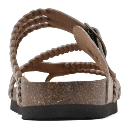 HAILEY | Braided Cork Sandals
