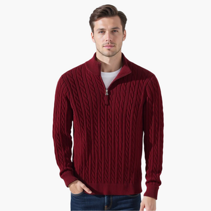 CONSTANCE - Half Zip Sweater