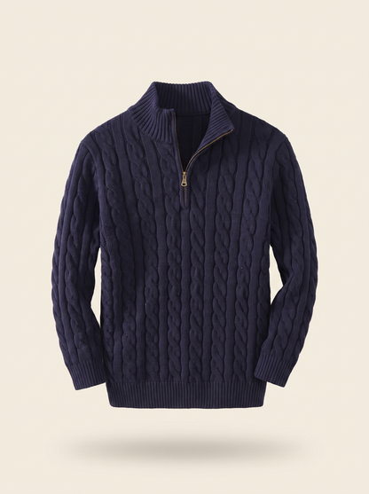 CONSTANCE | Half Zip Sweater