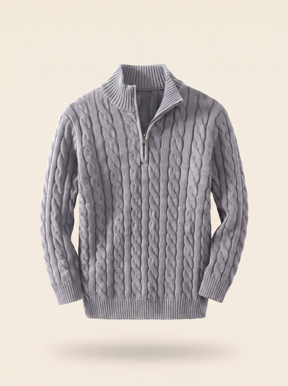 CONSTANCE | Half Zip Sweater