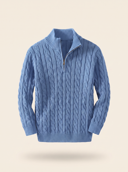 CONSTANCE | Half Zip Sweater