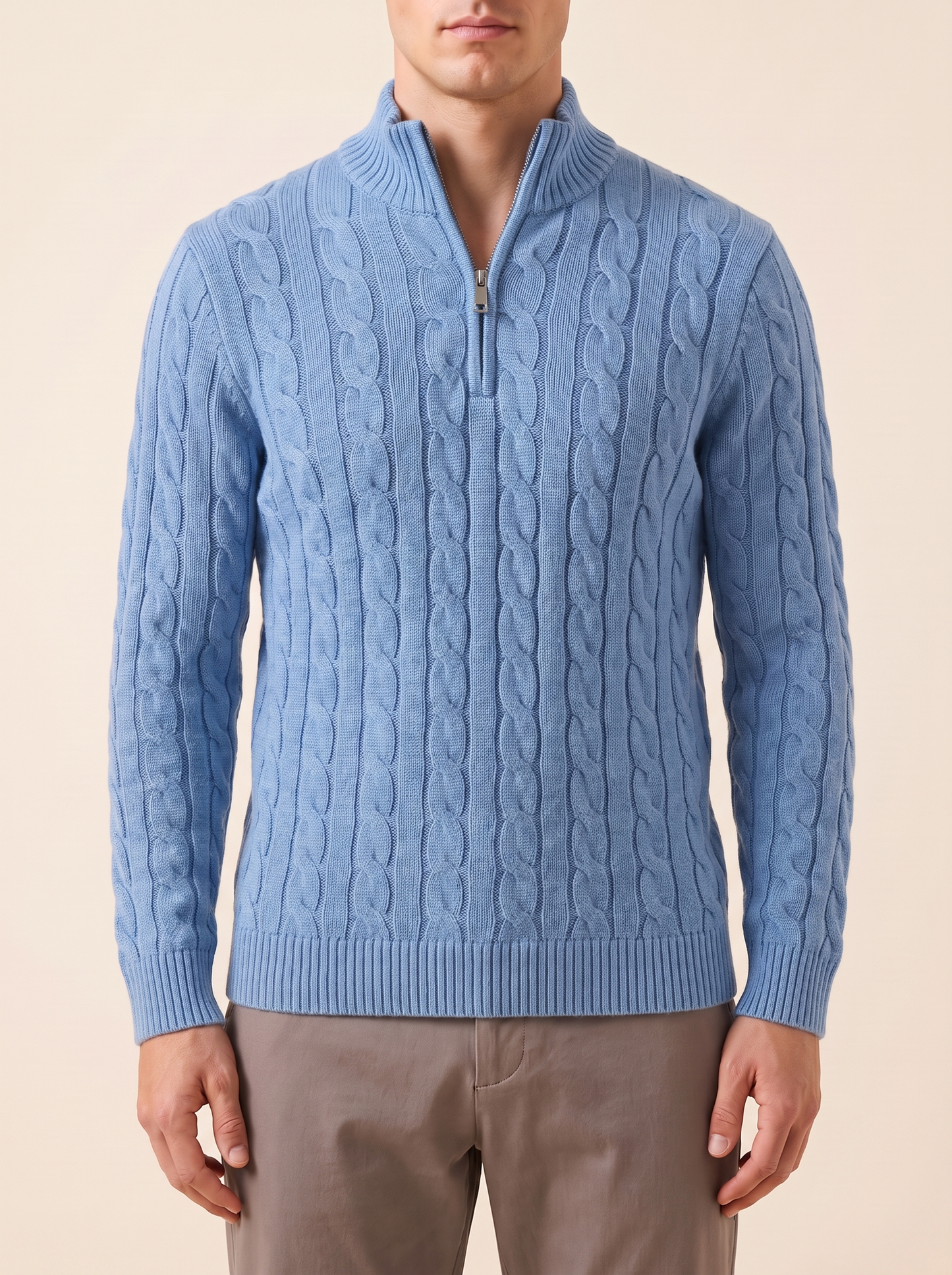 CONSTANCE | Half Zip Sweater