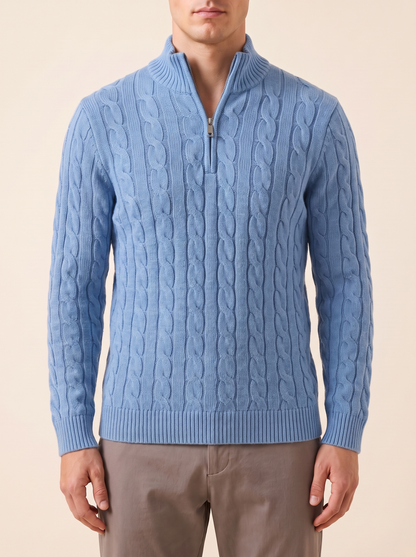 CONSTANCE | Half Zip Sweater